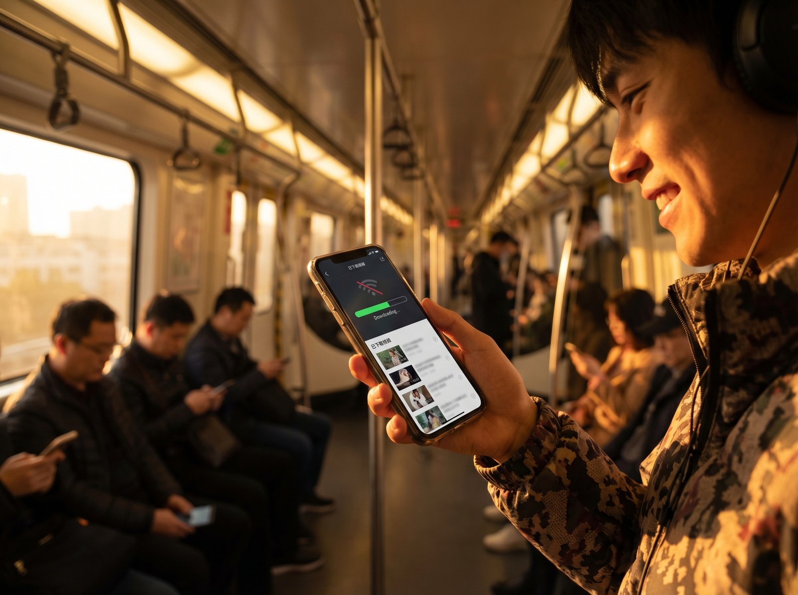 蘑菇视频离线缓存下载视频功能